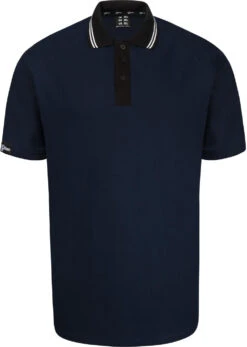 Uptheir Yankee Twin Tipped Polo - Navy
