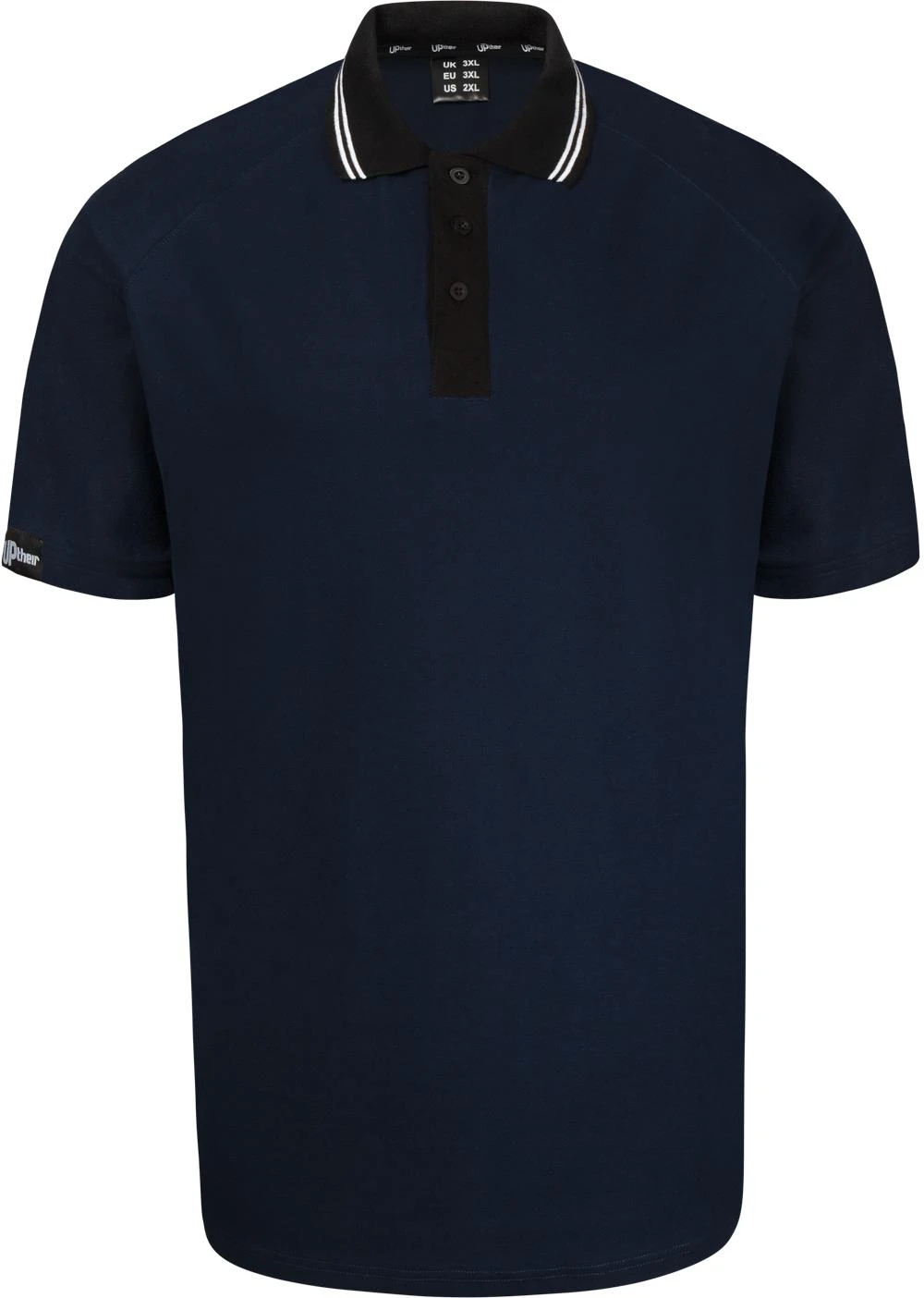 Uptheir Yankee Twin Tipped Polo - Navy 3 Uptheir Yankee Twin Tipped Polo - Navy