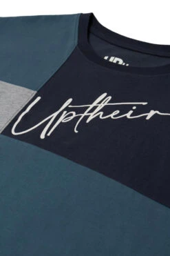 Uptheir Energy Colour Block T-Shirt - Blue -Famous Menswear Store tumbnail 7a37bf75 4029 4c2f bed3 7764085a1c86