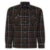 Espionage Long Sleeve Checked Over Shirt - Black Multi -Famous Menswear Store tumbnail 7a63934c af64 4f4f a1d5 80ca74fd23d4