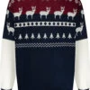 Uptheir Willow Isle Knit Christmas Sweater - Navy -Famous Menswear Store tumbnail 7b124f32 1d6f 484a 9431 04e9515dea99
