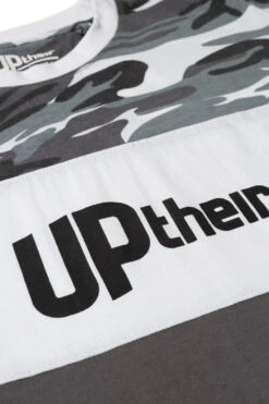 Uptheir Kris Upper Panel Camouflage T-Shirt - Grey -Famous Menswear Store tumbnail 7c55b1ed f4e1 45ab 8293 b4b45315896b
