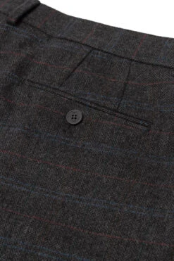 Uptheir Stirling Formal Tweed Suit Trousers - Charcoal -Famous Menswear Store tumbnail 7d924fa0 a667 4105 a8cf c0cd2fe40ec0