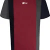 Uptheir Square TALL Vertical Cut & Sew T-Shirt - Maroon 1 Uptheir Square TALL Vertical Cut & Sew T-Shirt - Maroon -Famous Menswear Store tumbnail 7e60db30 1d5c 49f1 82cb ad4a860894d8