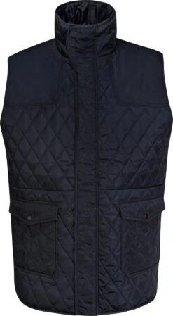 Uptheir Country Style Full Zip Gilet - Navy -Famous Menswear Store tumbnail 7f2c45d5 8ccb 44d8 808e c4277566a795 1