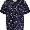 Uptheir Albert All Over Gold Foil Print Shirt - Navy 2 Uptheir Albert All Over Gold Foil Print Shirt - Navy -Famous Menswear Store tumbnail 7f654b28 8cc1 40dd 9ae5 c72643a44ee8