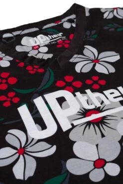 Uptheir Pollen TALL Floral V-Neck T-Shirt - Black 9 Uptheir Pollen TALL Floral V-Neck T-Shirt - Black -Famous Menswear Store tumbnail 8006525a 7a4f 4d52 8a5f d465523a40e7