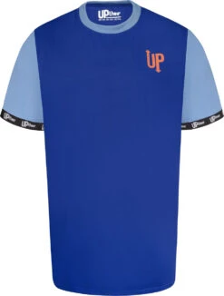 Uptheir Octagon Crew Neck Cut And Sew T-Shirt - Blue -Famous Menswear Store tumbnail 80162826 cd67 4c32 a5d2 37569eb3b1ec