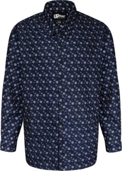 Uptheir Terek All Over Botanical Print Shirt - Sapphire