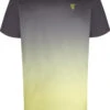 Uptheir Vibe Two TALL Fade Effect Curved Hem Tee - Yellow -Famous Menswear Store tumbnail 8421be43 b973 4b48 a528 28a73a400b98
