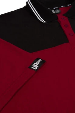 Uptheir Up To No Good Polo With Pocket Detail - Burgundy 7 Uptheir Up To No Good Polo With Pocket Detail - Burgundy -Famous Menswear Store tumbnail 843e6274 8c85 43ab 9220 1140a006a145