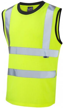 Leo Ashford Class 2 Sleeveless T-Shirt - Yellow 5 Leo Ashford Class 2 Sleeveless T-Shirt - Yellow -Famous Menswear Store tumbnail 84b173e3 a8dd 4c62 a8df dae3e33461b1 1