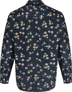 Duke D555 Rooksey Long Sleeve Floral Pattern Shirt - Dark Navy -Famous Menswear Store tumbnail 84e1ba53 2c21 4485 abf5 720b82229934