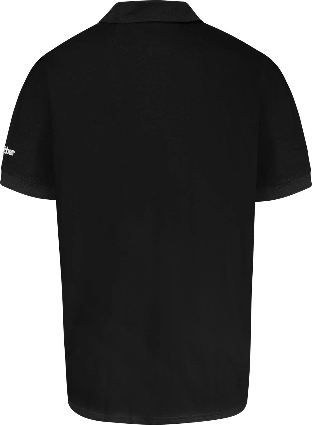 Uptheir Fully Logo Stripe Polo Shirt - Black 3 Uptheir Fully Logo Stripe Polo Shirt - Black