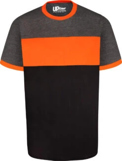 Uptheir Kiki Colour Block Crew Neck T-Shirt - Orange 6 Uptheir Kiki Colour Block Crew Neck T-Shirt - Orange -Famous Menswear Store tumbnail 85fef80f 2d00 4973 8a2e ec2f792d59ea