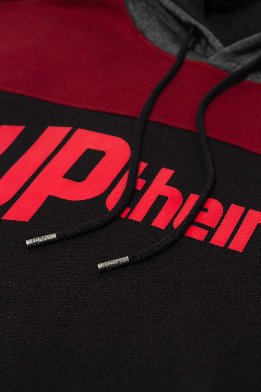 Uptheir Marlon Contrast Panel Overhead Hoody - Black 5 Uptheir Marlon Contrast Panel Overhead Hoody - Black - Image 3