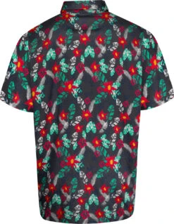 Uptheir Ely Tropical Floral Print SS Shirt - Charcoal -Famous Menswear Store tumbnail 8774c2f8 03bb 49bf 8d99 67e3bd1fca40