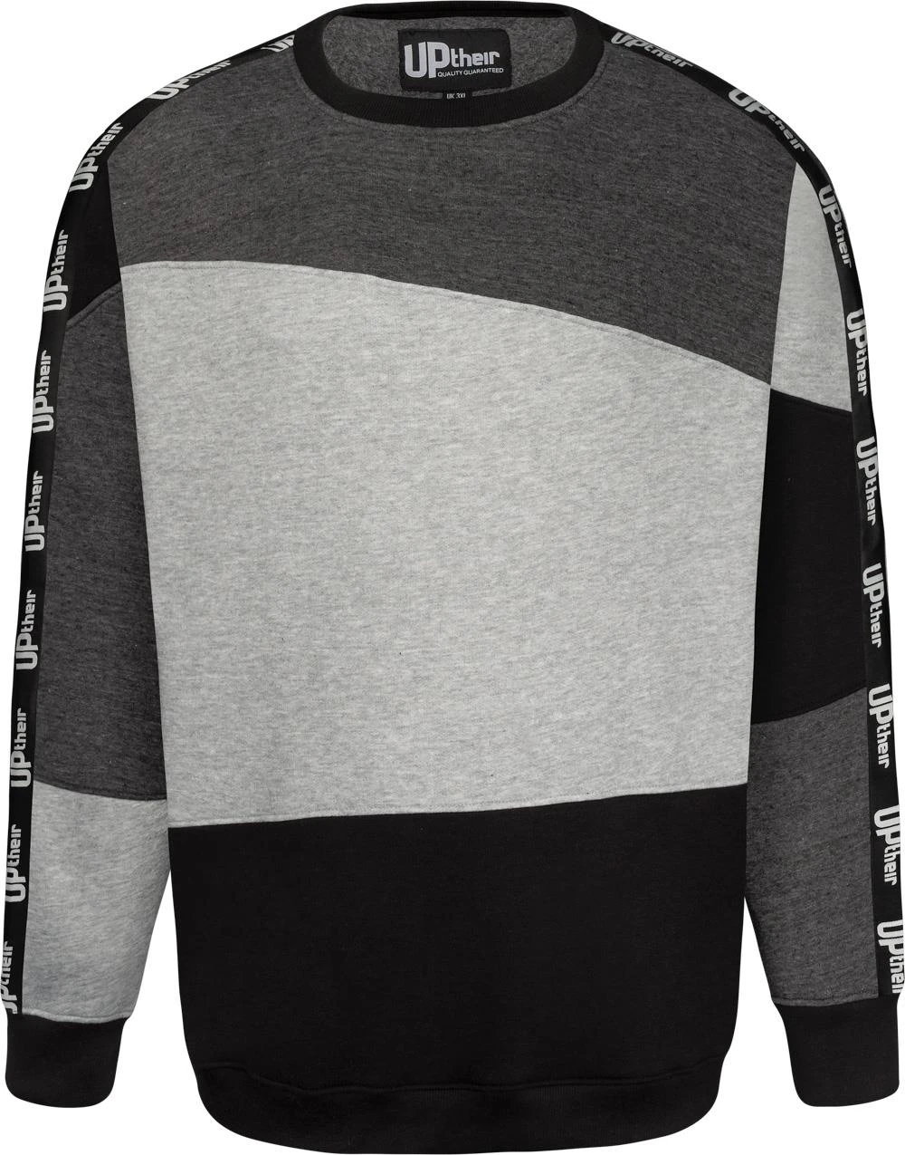 Uptheir Early Crew Neck Sweatshirt - Grey 4 Uptheir Early Crew Neck Sweatshirt - Grey - Image 2