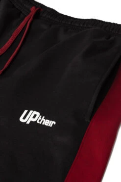 Uptheir Cedar Side Panel Joggers - Black Cabernet -Famous Menswear Store tumbnail 880be1de d70c 4d33 adce a046869e76b1