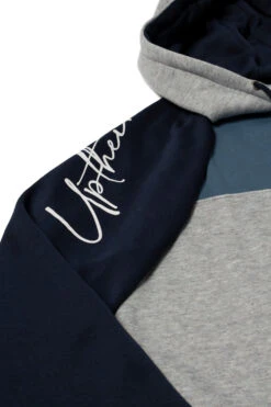 Uptheir Energy Colour Block Zip Hoody - Blue -Famous Menswear Store tumbnail 881f6511 ac9f 4fc7 8a30 5fe31a111faa