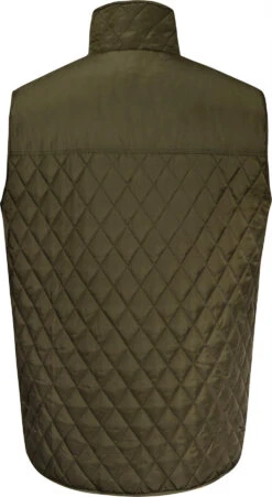 Uptheir Country Style Full Zip Gilet - Chive