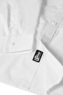 Uptheir Mono Classic Long Sleeved Shirt - White -Famous Menswear Store tumbnail 898acebc 5488 48af 9ab1 33ca9e173662
