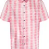 Uptheir Tarpourley SS Pocket Checked Shirt - Pink -Famous Menswear Store tumbnail 8b502687 0c13 40ff ae88 f01f9a08860b