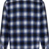 Uptheir Argan Long Sleeved Flannel Shirt - Navy -Famous Menswear Store tumbnail 8c544cc0 a826 475b 8fd5 002f1ed0bf54