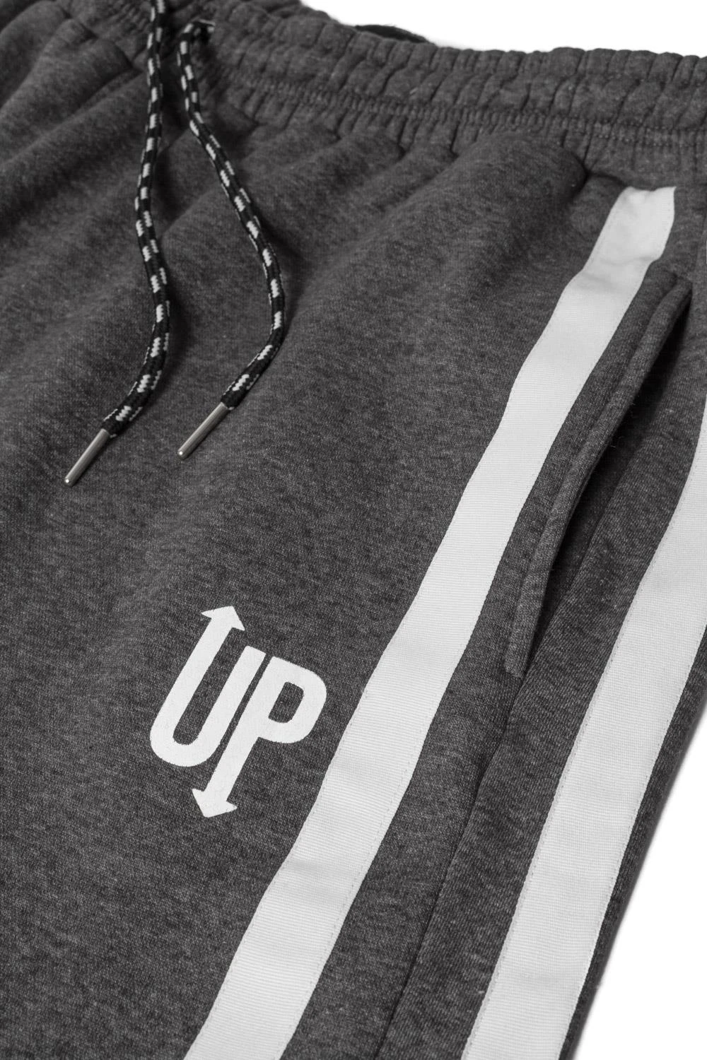 Uptheir Belsay Twin Tape Side Seam Joggers - Carbon 5 Uptheir Belsay Twin Tape Side Seam Joggers - Carbon - Image 3