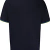 Duke D555 Hamford TALL Tipped Collar Pique Polo Shirt - Navy
