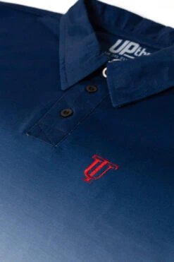 Uptheir Rach TALL Faded Tie Dye Polo Shirt - Navy Orange -Famous Menswear Store tumbnail 8eb87e4d daeb 4aa2 89f8 a7d95108f77a