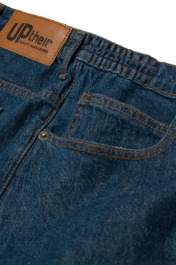 Uptheir Powerful Elasticated Waistband Jeans - Mid Wash -Famous Menswear Store tumbnail 8fa1b592 d6cf 4db5 b313 758980b7a7ae