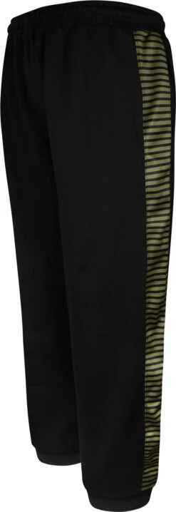 Uptheir Evoke Side Stripe Joggers - Olive Black