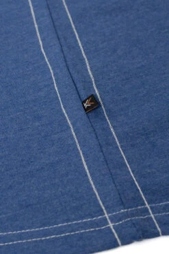 Kam Santa Monica Biker Club Print T-Shirt - Blue Marl 9 Kam Santa Monica Biker Club Print T-Shirt - Blue Marl -Famous Menswear Store tumbnail 903ba0a3 c4f5 4ec4 964f 766461a49bdb