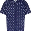 Uptheir Ruzz All Over Polar Bear Print Shirt - Navy -Famous Menswear Store tumbnail 90571084 0f3d 47a8 b0ec abeeda727a06