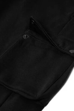 Uptheir Schofield Plain Cargo Joggers - Black -Famous Menswear Store tumbnail 91c0efaf 29d2 40b1 a32b db67401a873f