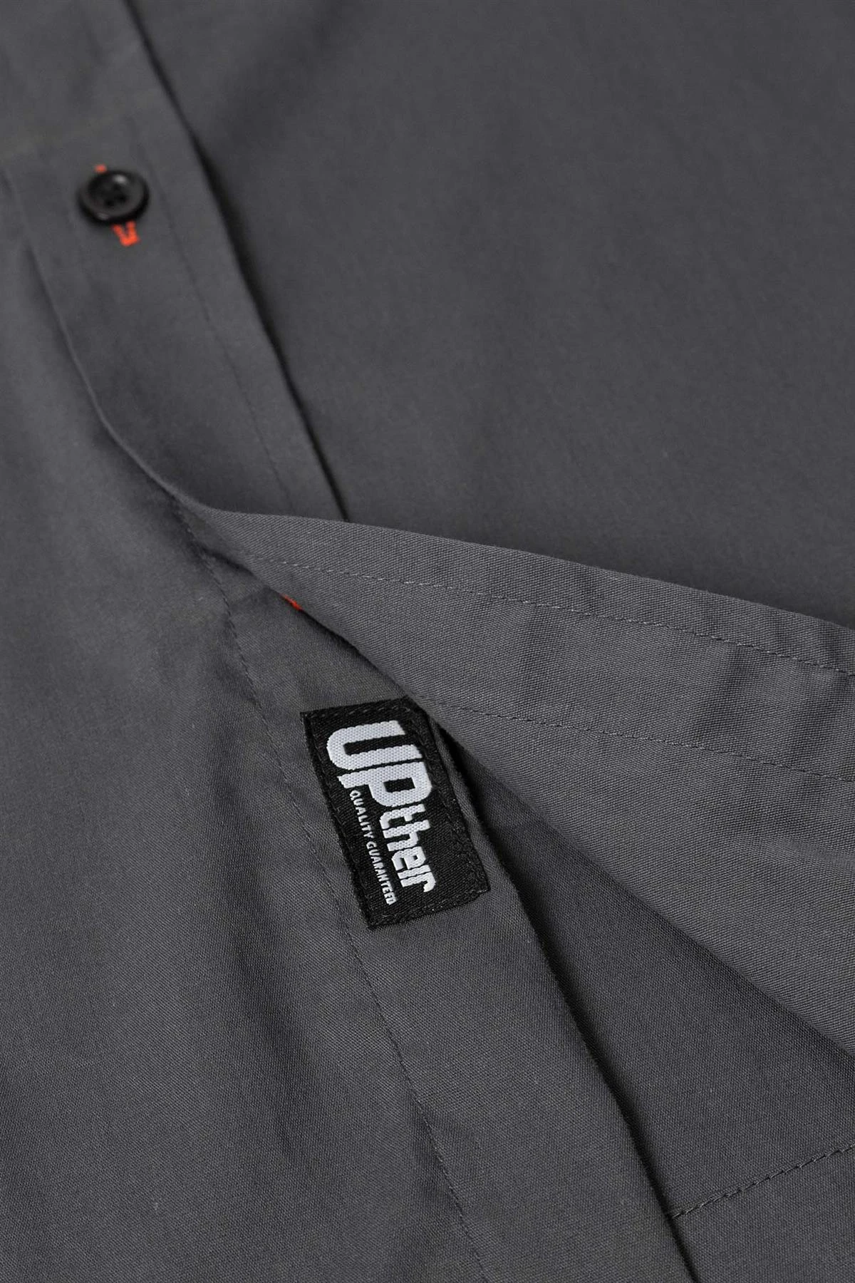 Uptheir Arnside Formal Long Sleeve Shirt - Grey 6 Uptheir Arnside Formal Long Sleeve Shirt - Grey - Image 4