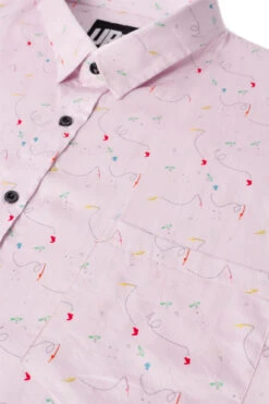 Uptheir Scafell Fishing Print Short Sleeve Shirt - Pink 9 Uptheir Scafell Fishing Print Short Sleeve Shirt - Pink -Famous Menswear Store tumbnail 941b21e5 c244 4ca6 96e4 1ac1b173325e