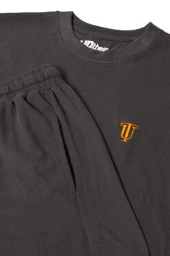 Uptheir Harley Short Sleeve Matched Pyjama Set - Carbon -Famous Menswear Store tumbnail 9445ac9c 0611 4da9 a0ee 5403b2fddeba