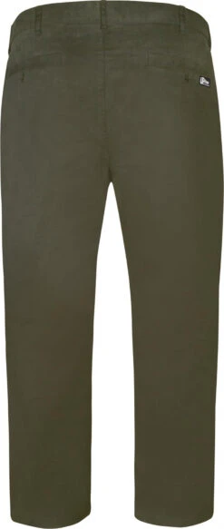 Uptheir Junction Stretch Chino Trouser - Olive