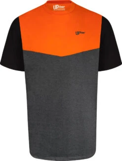 Uptheir Cube Crew Neck Colour Block T-Shirt - Orange 6 Uptheir Cube Crew Neck Colour Block T-Shirt - Orange -Famous Menswear Store tumbnail 950afd2a 0382 4ce8 8173 39f90116ab02