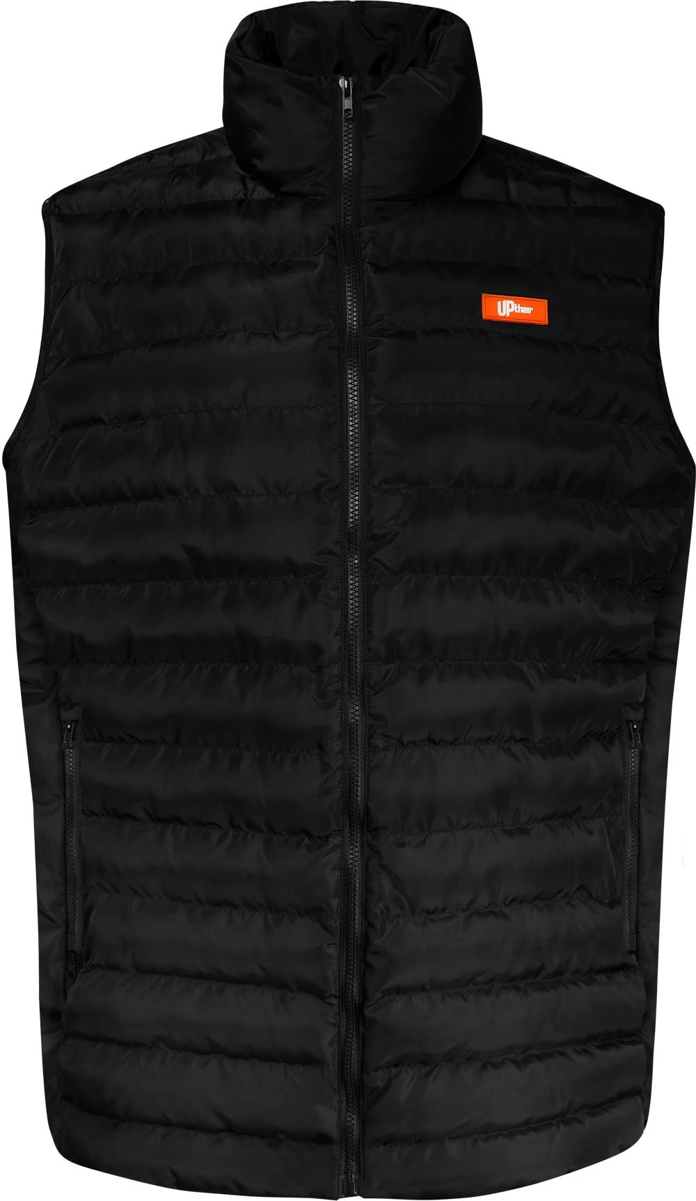 Uptheir Nase Full Zip Puffer Gilet - Black 8 Uptheir Nase Full Zip Puffer Gilet - Black - Image 6