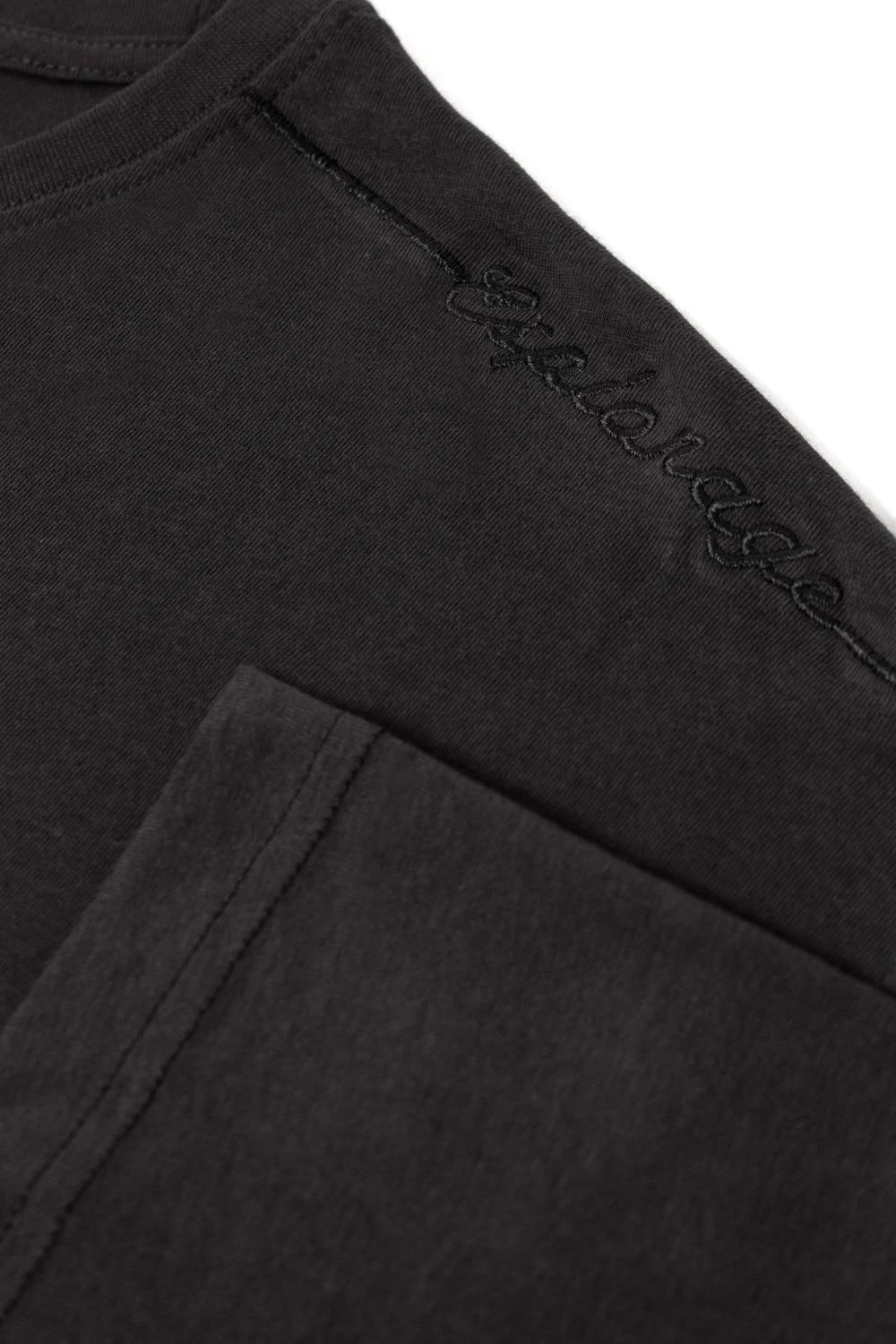 Espionage Gentlemen Barber Graphic Print T-Shirt - Charcoal 6 Espionage Gentlemen Barber Graphic Print T-Shirt - Charcoal - Image 4