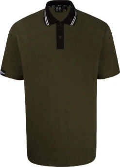 Uptheir Yankee Twin Tipped Polo - Olive