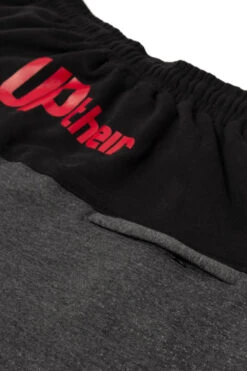 Uptheir Marlon Contrast Panel Closed Hem Jogger - Black -Famous Menswear Store tumbnail 97d4c08c eee9 4a00 8759 5777f46b3274