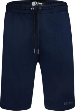 Uptheir Danver TALL Core Embroidered Logo Shorts - Navy