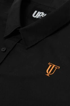 Uptheir Harvard Classic Short Sleeve Shirt - Black -Famous Menswear Store tumbnail 993da4dd 4fee 4406 89de 6542c2423595