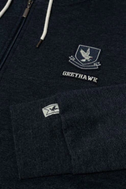 Grey Hawk Tall Fleece Lined Zipped Hoody - Navy -Famous Menswear Store tumbnail 9a90f48c da9d 498f 9b86 0eeb4643d5b7