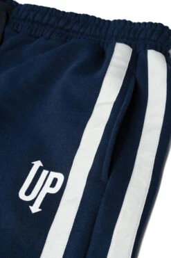 Uptheir Carr Contrast Colour Panel Joggers - Navy Blue -Famous Menswear Store tumbnail 9e016c57 009b 4b1b a8ff 56e148ad375b