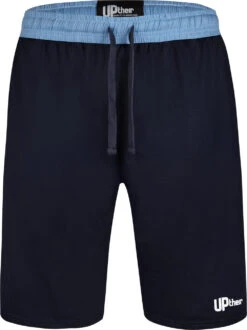 Uptheir Han V-Neck Short Sleeve Pyjama Set - Blue -Famous Menswear Store tumbnail 9e9c1622 741d 4463 bdb4 41fc2df575d2